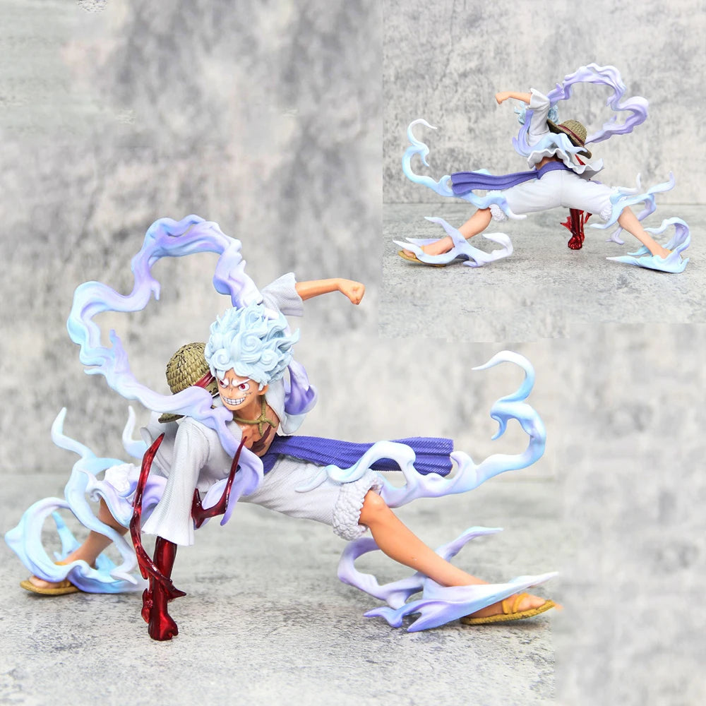 16cm One Piece Anime Figures Nika Luffy Gear 5th Action Figure Gear 5 Sun God Pvc Figurine Statue Model Decoration Doll Toys 16cm One Piece Anime Figures Nika Luffy Gear 5th Action Figure Gear 5 Sun God Pvc Figurine Statue Model Decoration Doll Toys